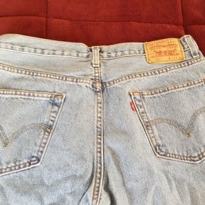 Mens 550 Levi jeans 34x34